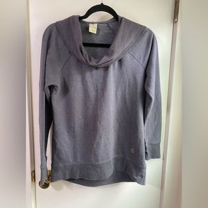 Balance Collection Sz Small Gray Hoodie Long Sleeve Fleece Inside